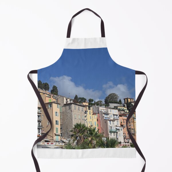 Item preview, Colorful old buildings in Menton cityscape designed and sold by goceris.