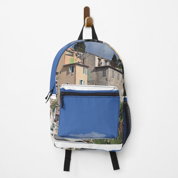 Item preview, Colorful old buildings in Menton cityscape designed and sold by goceris.
