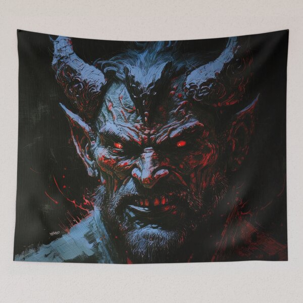 Item preview, Demon God of Pain and Suffering designed and sold by Critical Meltdown.