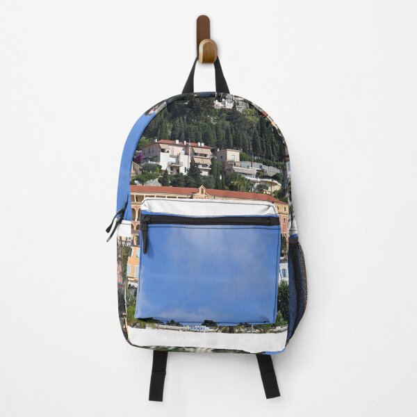 Item preview, old buildings on a hill in Menton France designed and sold by goceris.
