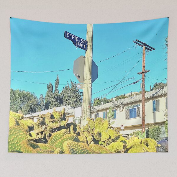 Item preview, cactus street sign designed and sold by Bethan Rose Studio.