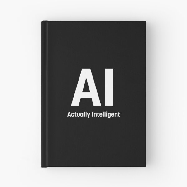 Artikelvorschau, KI – Tatsächlich intelligent (Weiß) entworfen und verkauft von STUDIO-72.