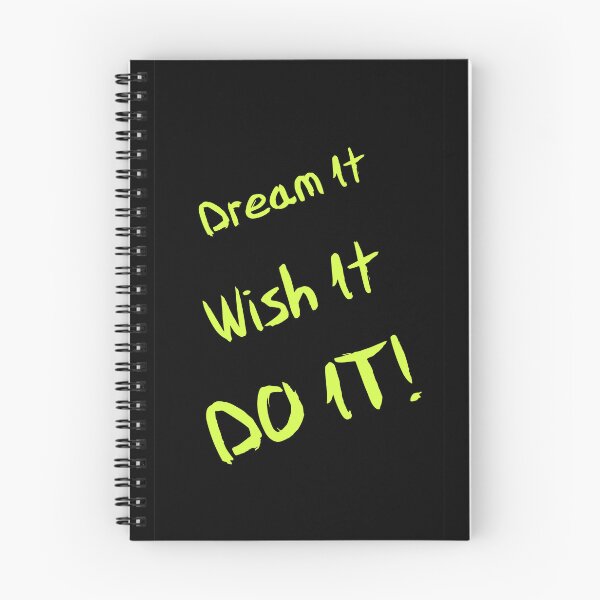 Item preview, Dream It, Wish It, Do It designed and sold by Mizjean.