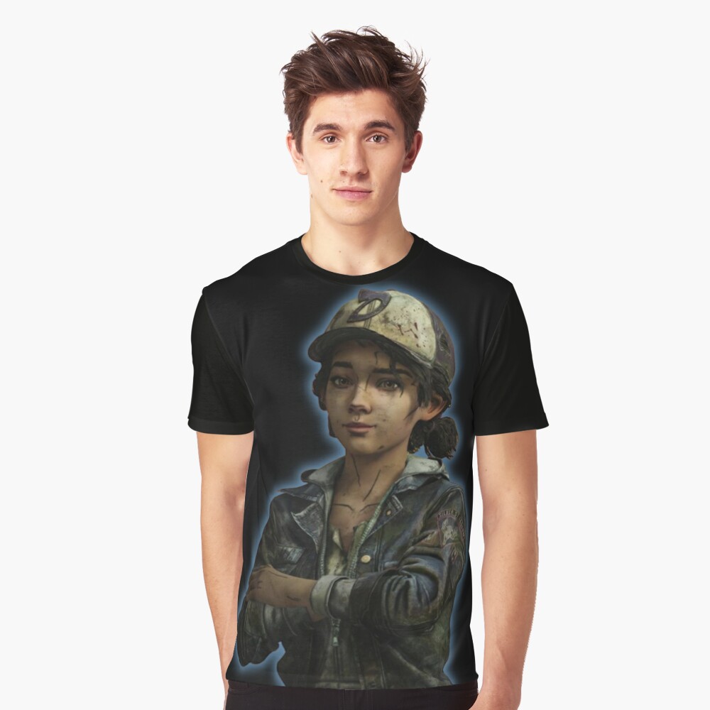 Clementine Walking Dead Telltale Cute Essential T-Shirt for Sale by  RandomKawaiArt