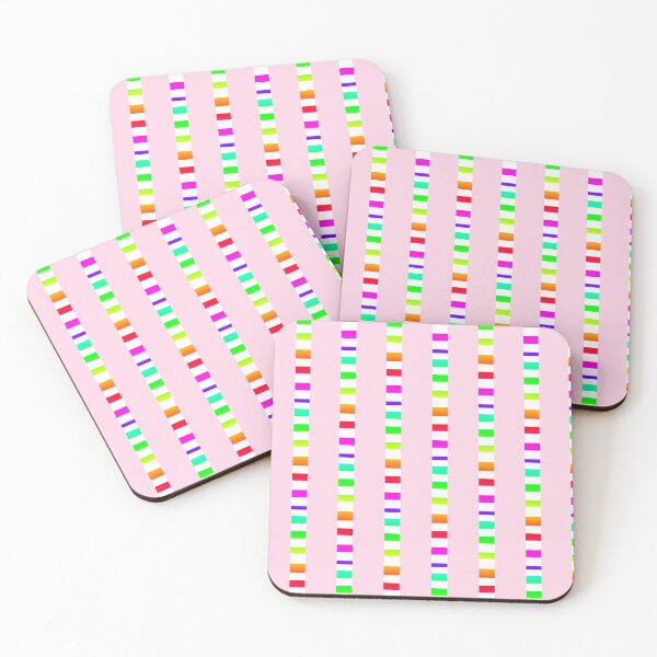 Item preview, Rainbow pink color aesthetic |  Rainbow pink geometric pattern designed and sold by lausn.