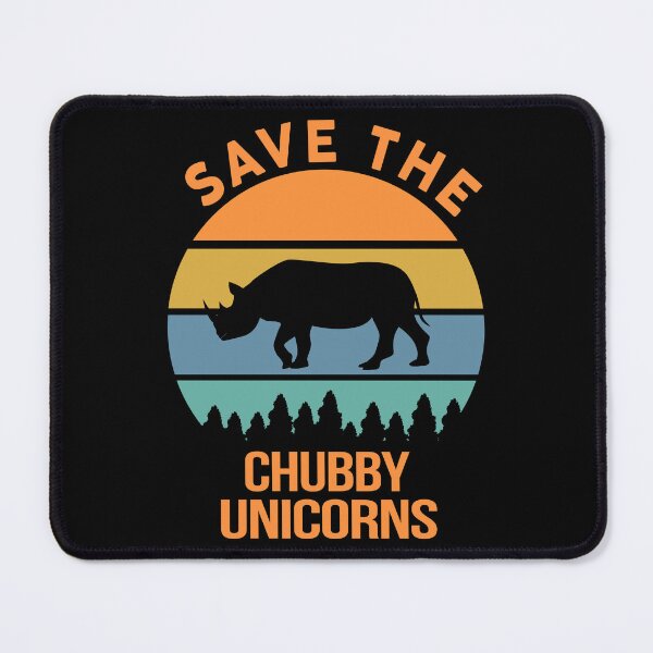 Item preview, Save The Chubby Unicorns - Save the Planet - Earth Day designed and sold by Trinket-Trickster.