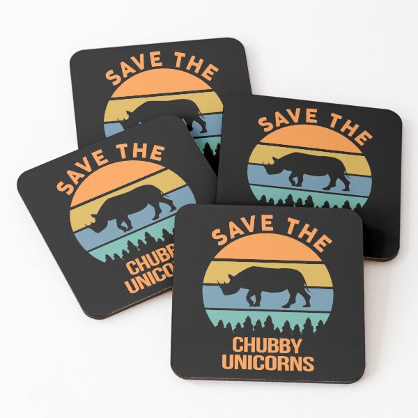 Item preview, Save The Chubby Unicorns - Save the Planet - Earth Day designed and sold by Trinket-Trickster.
