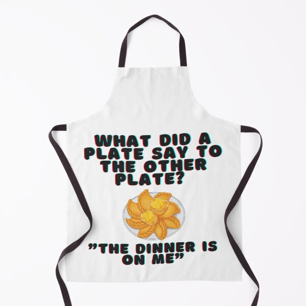 Item preview, What did a plate say to the other plate ? The dinner is on me : dad jokes designed and sold by FLIRTAASAN.