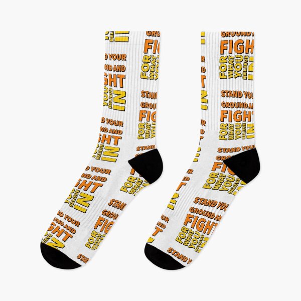 Item preview, Stand Your Ground and Fight for What You Believe In Motivational Design designed and sold by SimpliText.