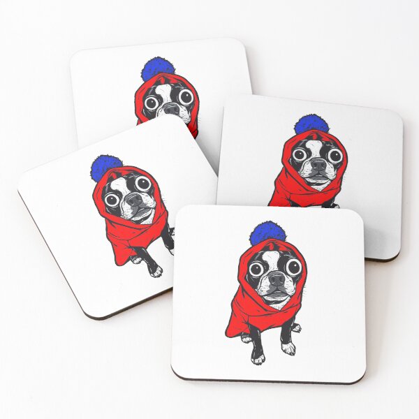Item preview, Red Boston Terrier Hoody designed and sold by turddemon.