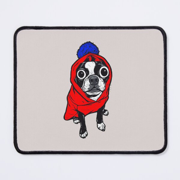 Item preview, Red Boston Terrier Hoody designed and sold by turddemon.