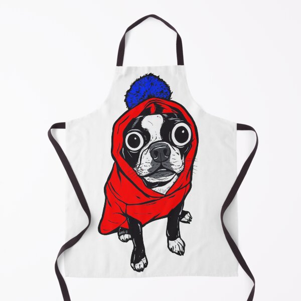 Item preview, Red Boston Terrier Hoody designed and sold by turddemon.