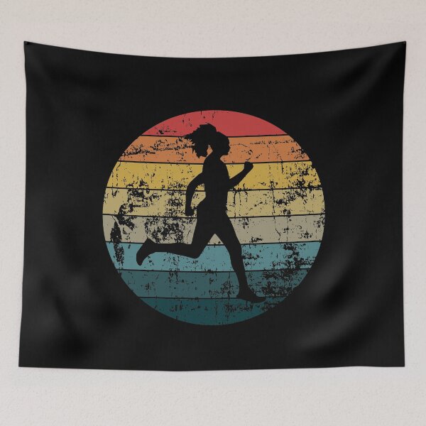 Aperçu de l'œuvre Gift For Women That Love Running Present créée et vendue par RoguePixel.