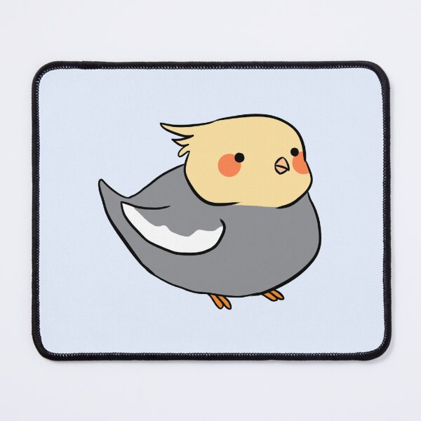 Item preview, Cockatiels cute illustration designed and sold by Yarafantasyart.