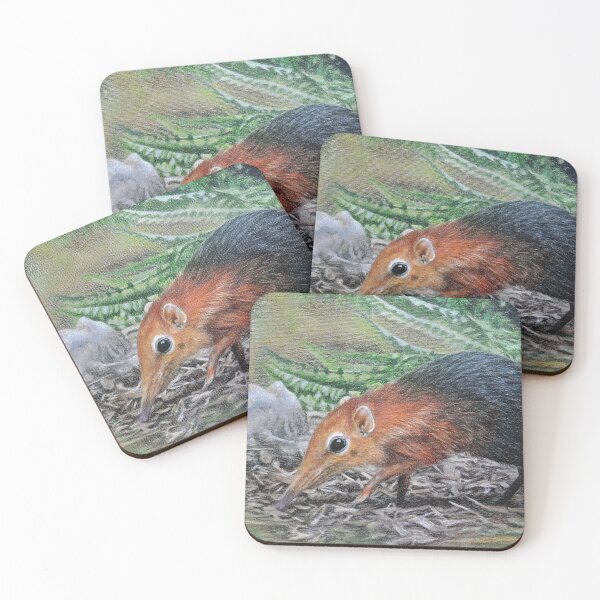 Item preview, Black and rufous sengi designed and sold by BeckyKidus.