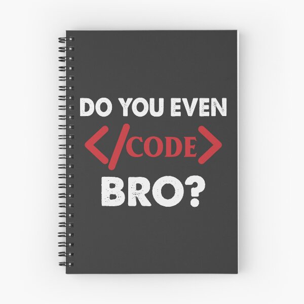 Item preview, Do You Even Code Bro - Funny Coder designed and sold by S Cube Design.