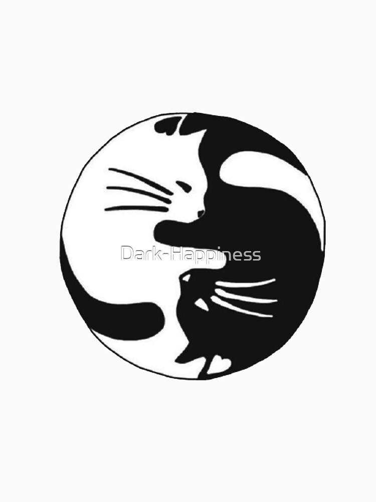 Yin and yang kitty by Dark-Happiness