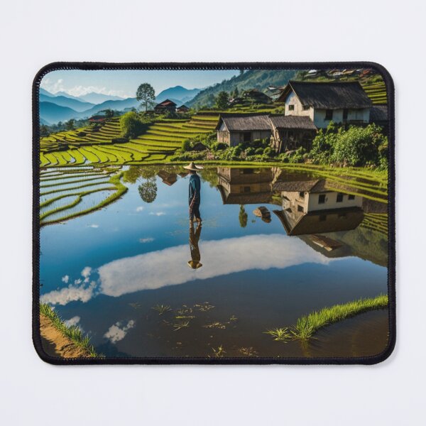 Item preview, Lands of Asia - Risière designed and sold by AI Nspiration.