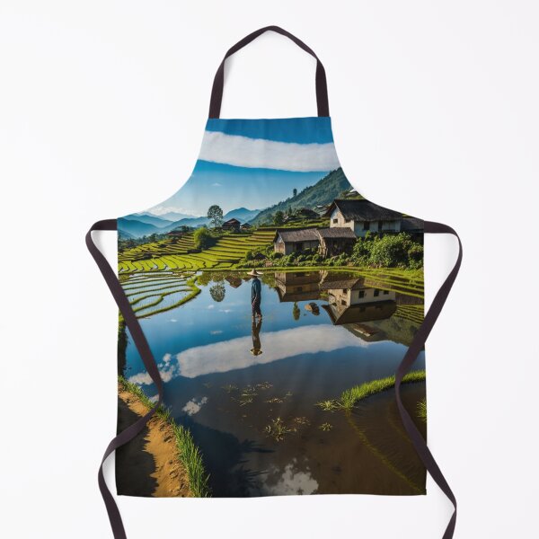 Item preview, Lands of Asia - Risière designed and sold by AI Nspiration.