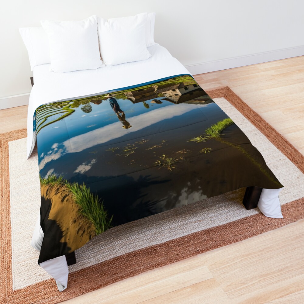 Item preview, Comforter designed and sold by AI-nspiration.