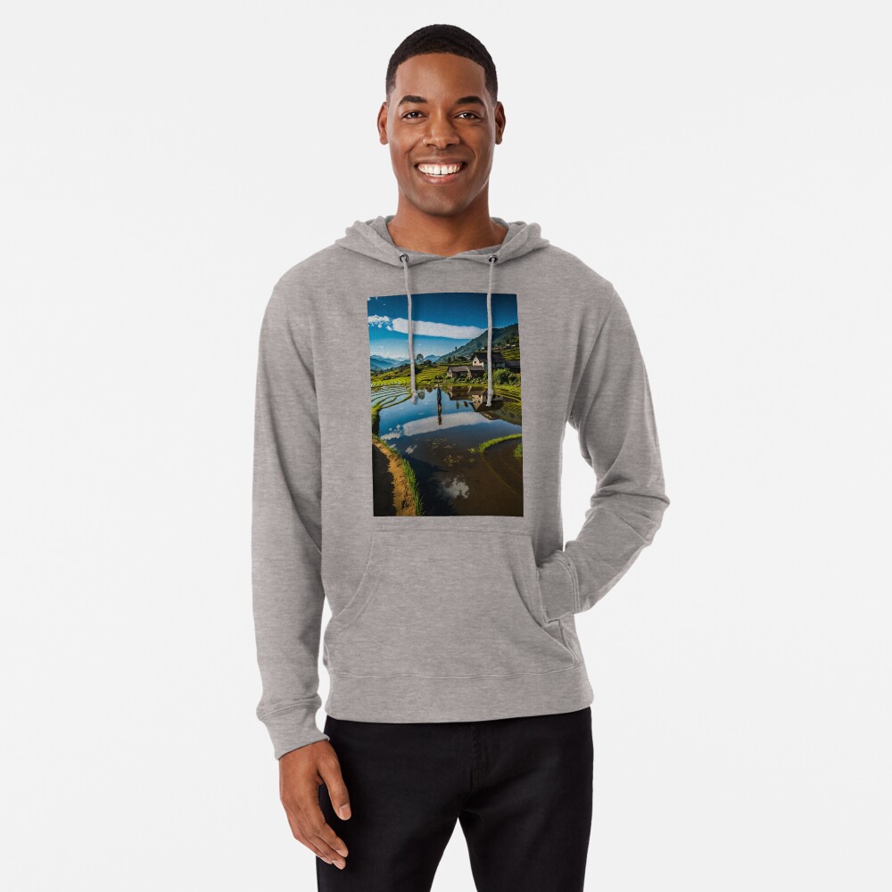 Item preview, Lightweight Hoodie designed and sold by AI-nspiration.