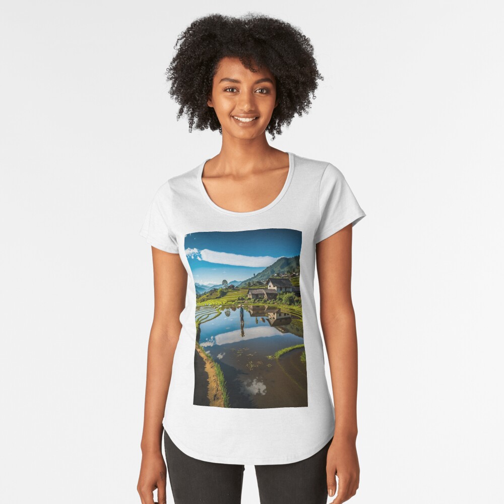 Item preview, Premium Scoop T-Shirt designed and sold by AI-nspiration.