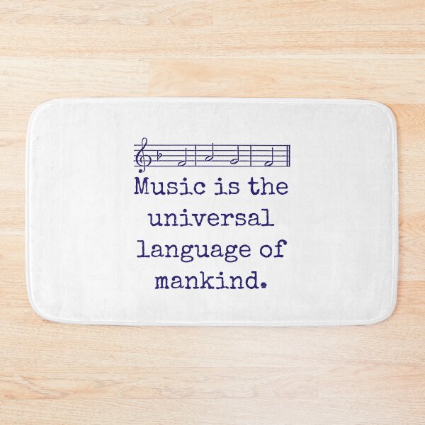Aperçu de l'œuvre Music Is The Universal Language - Music Quote  créée et vendue par CrankyOldDude.