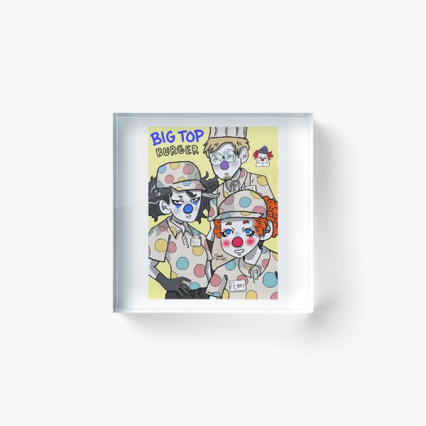 Item preview, Big Top Burger Fanart  designed and sold by OnlyBlissDesign.