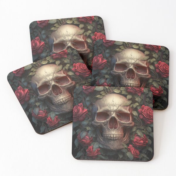 Item preview, Skull and Roses designed and sold by Beth Brink.
