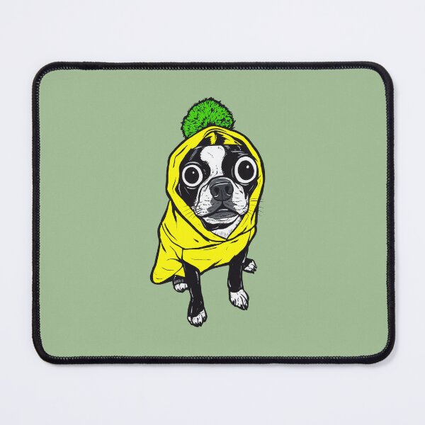 Item preview, Yellow Boston Terrier Hoody designed and sold by turddemon.