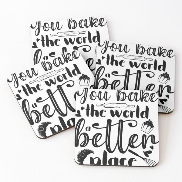 Item preview, You Bake The World A Better Place designed and sold by The-Giggle-Box.