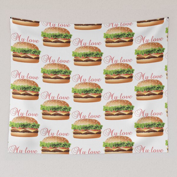 Item preview, Burger lovers  designed and sold by OnlyBlissDesign.