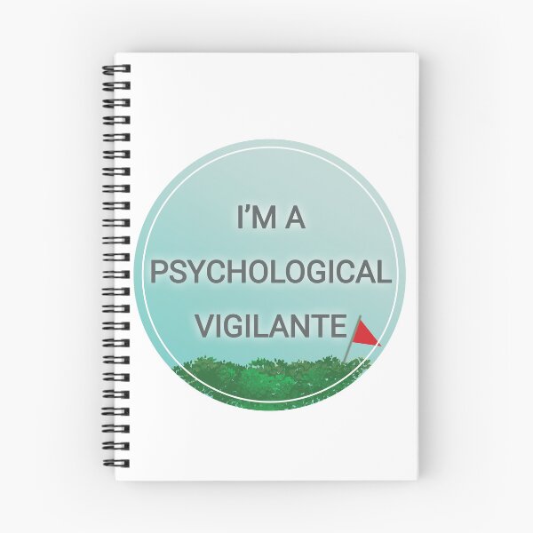 Item preview, I'm a psychological vigilante - shrinking designed and sold by bibliophan.
