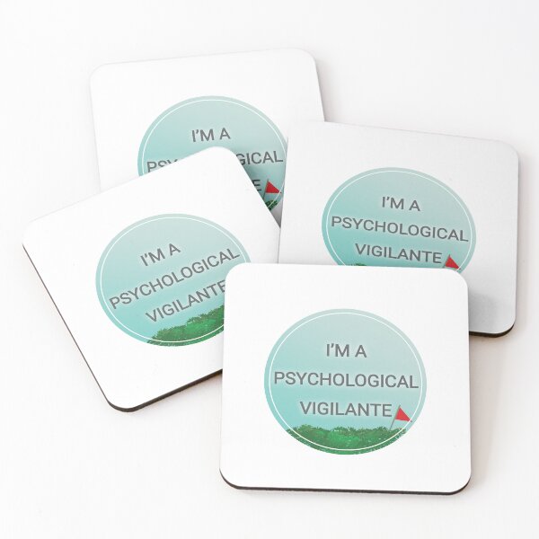 Item preview, I'm a psychological vigilante - shrinking designed and sold by bibliophan.