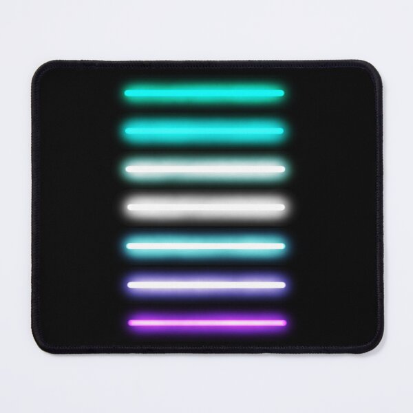 Item preview, Minimalist Neon Gay Pride Flag designed and sold by O1RSH.