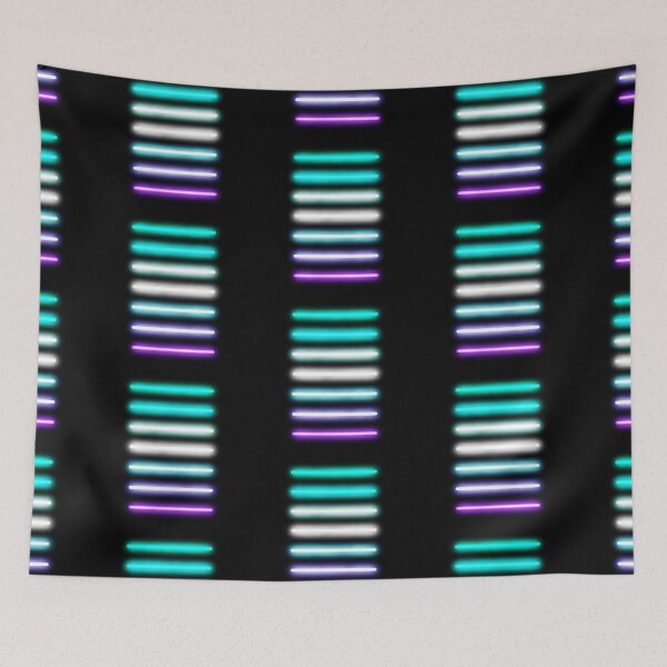 Item preview, Minimalist Neon Gay Pride Flag designed and sold by O1RSH.