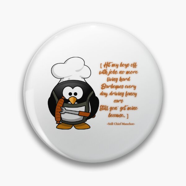 Item preview, Chief Manchot the Best BBQ    designed and sold by OnlyBlissDesign.