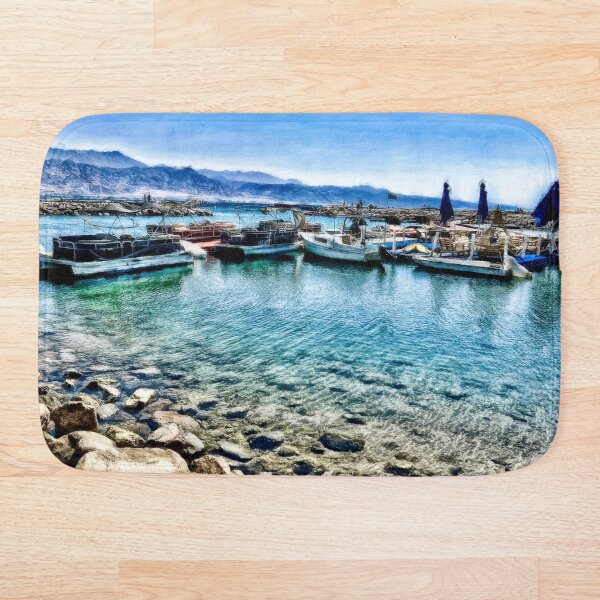 Item preview, A Port in Aqaba designed and sold by Pamela Storch.