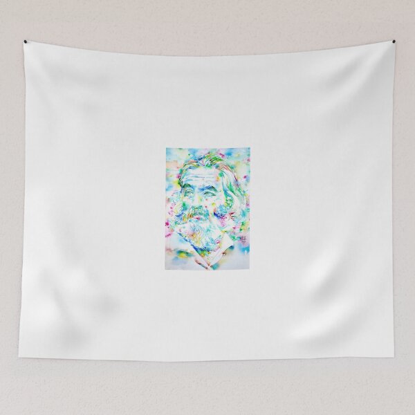 Item preview, WALT WHITMAN / watercolor portrait designed and sold by lautir.