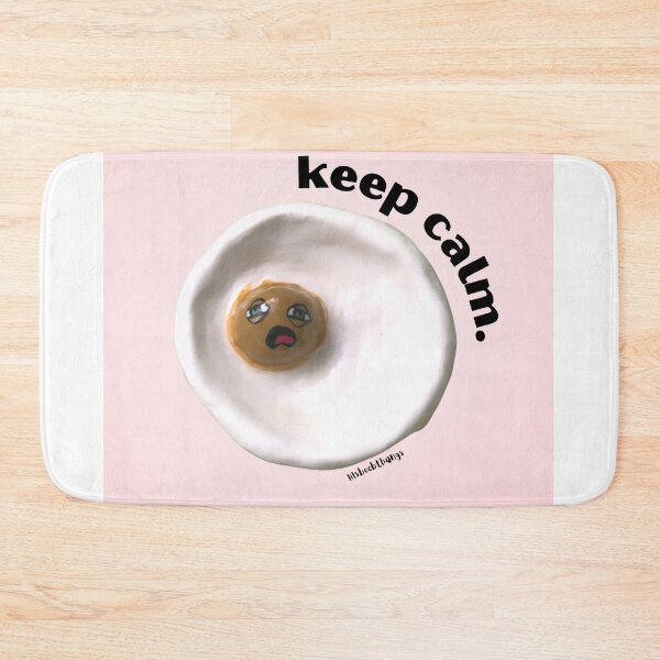 Item preview, Keep Calm Egg Dude, Aesthetic Pink | lilsboobthangs designed and sold by lilsboobthangs.