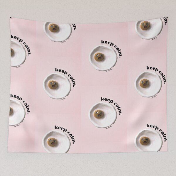 Item preview, Keep Calm Egg Dude, Aesthetic Pink | lilsboobthangs designed and sold by lilsboobthangs.