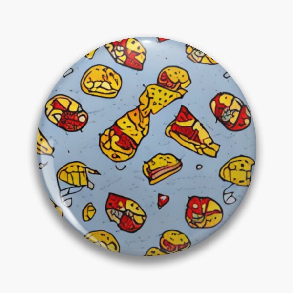 Artikelvorschau, Cheesy Delight - Pizza Perfection - Köstlich karikaturistisch entworfen und verkauft von WBP Mart.