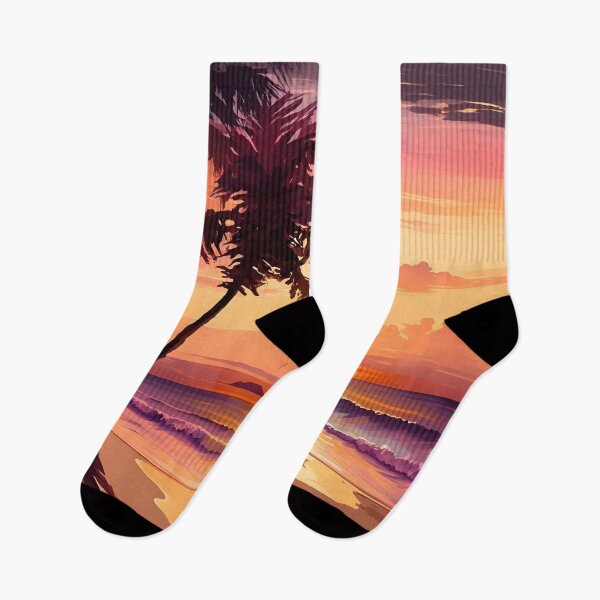 Item preview, Beautiful Beach sunset designed and sold by Waveval.