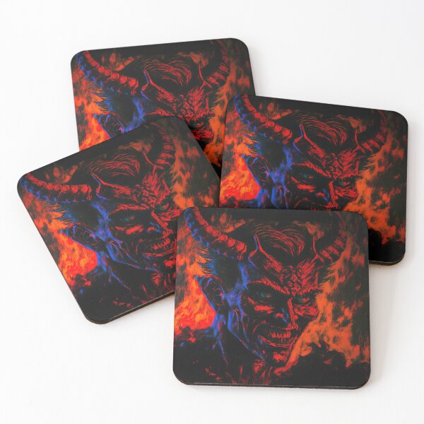 Item preview, Red Grinning Demon God of Jokes designed and sold by Critical Meltdown.