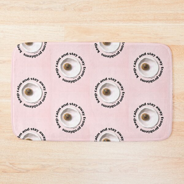 Item preview, Keep Calm and Stay Away from Problems Egg Dude, Aesthetic Pink | lilsboobthangs designed and sold by lilsboobthangs.