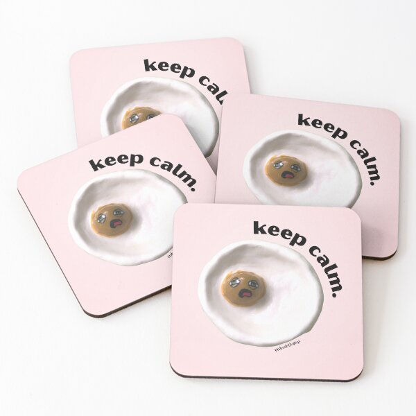 Item preview, Keep Calm Egg Dude, Aesthetic Pink | lilsboobthangs designed and sold by lilsboobthangs.