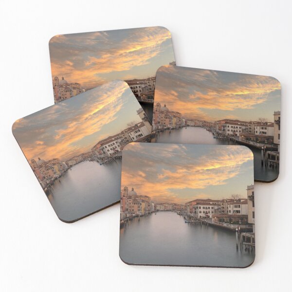 Item preview, Sunset in Canal Grande Venice designed and sold by pietrofoto.