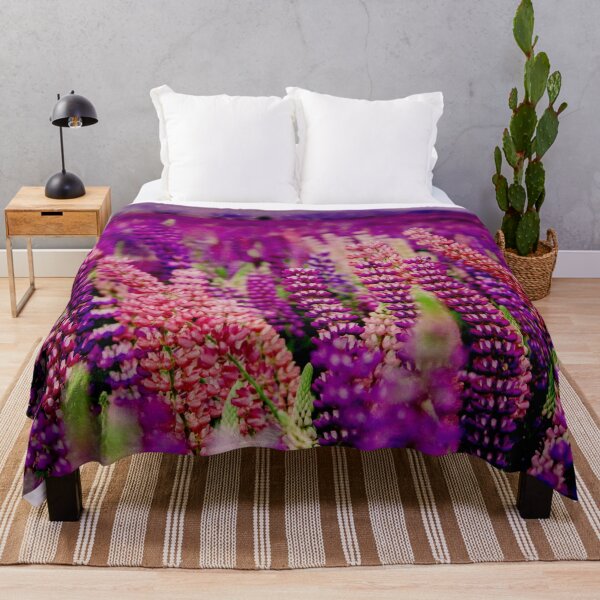 Item preview, Purple and Pink Flower Field designed and sold by Muhashii Mu.