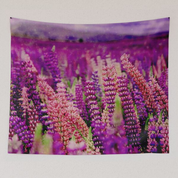 Item preview, Purple and Pink Flower Field designed and sold by Muhashii Mu.