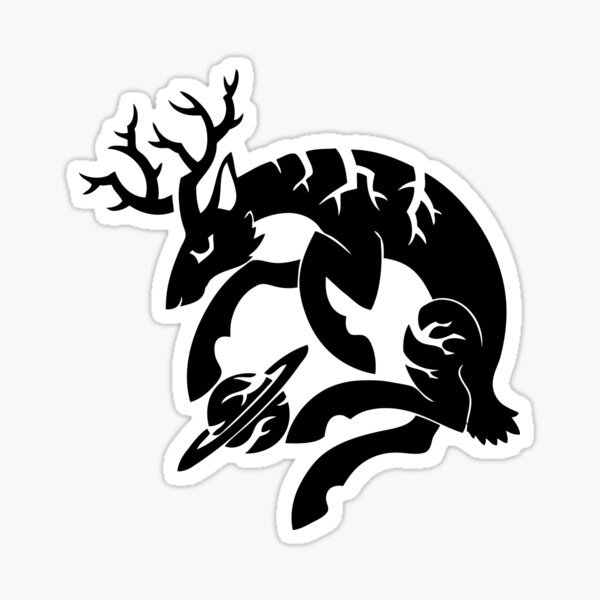 Item preview, SCP - Saturn Deer Logo 1 designed and sold by GillyTheGhillie.